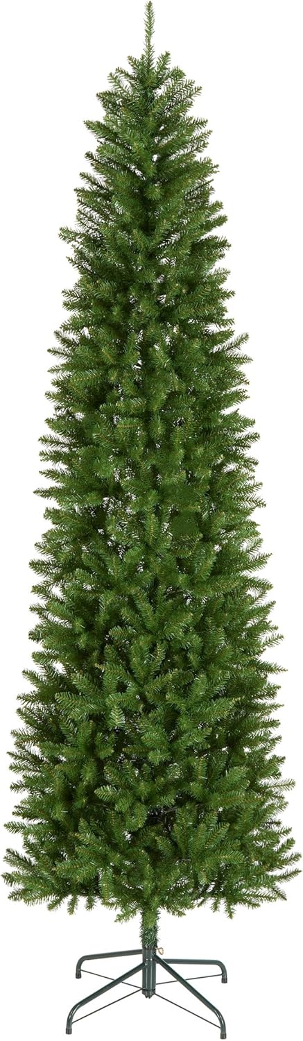 9ft Unlit Kingswood Fir Slim Artificial Christmas Tree