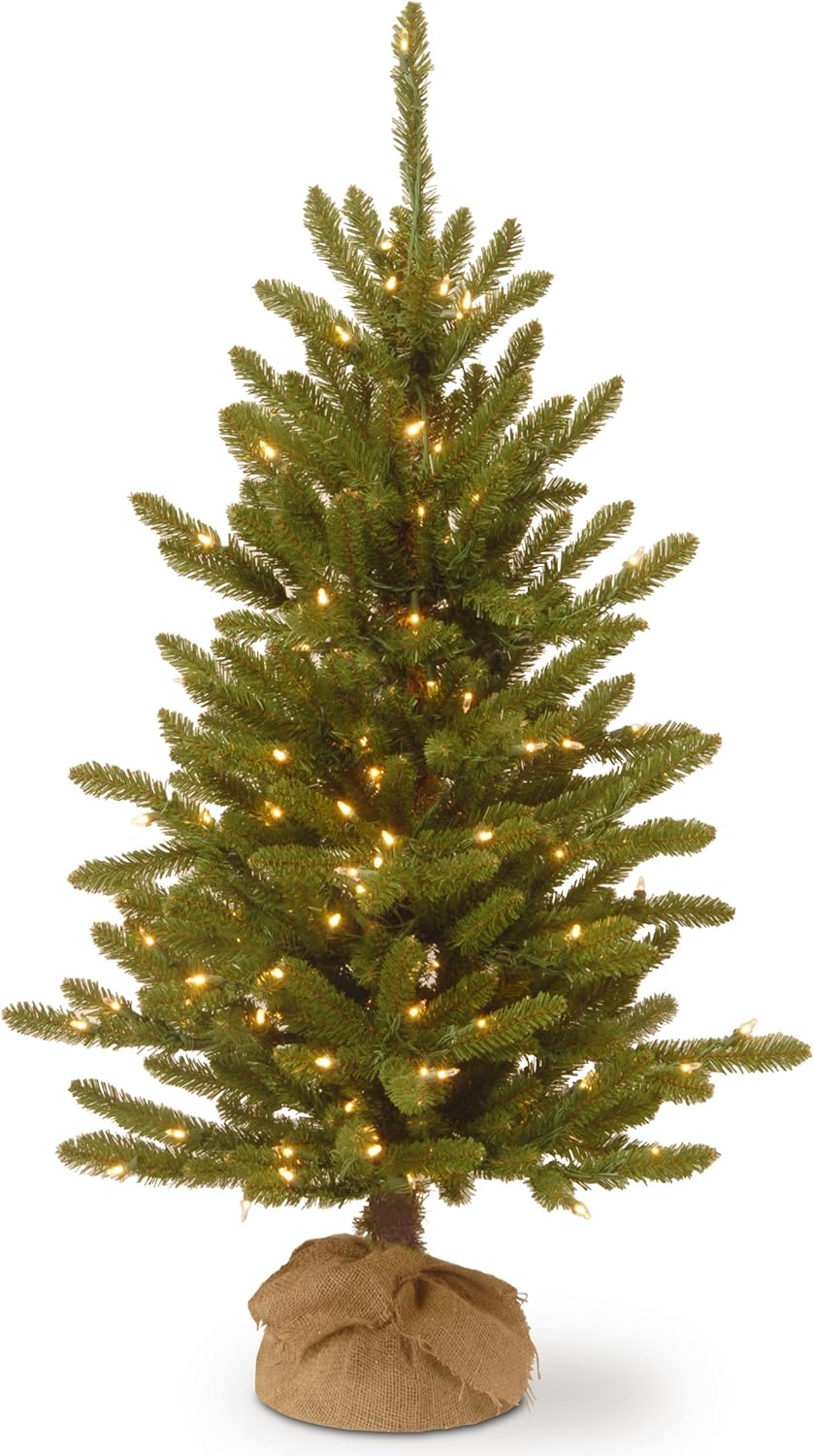 4ft Pre-Lit Kensington Christmas Tree - Clear Lights