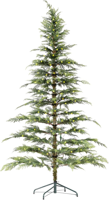 Pre-lit Cypress Artificial Christmas Tree - 7.2FT
