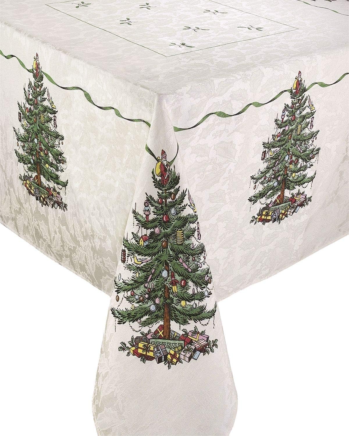Spode Christmas Tree Tablecloth 60" x 84"