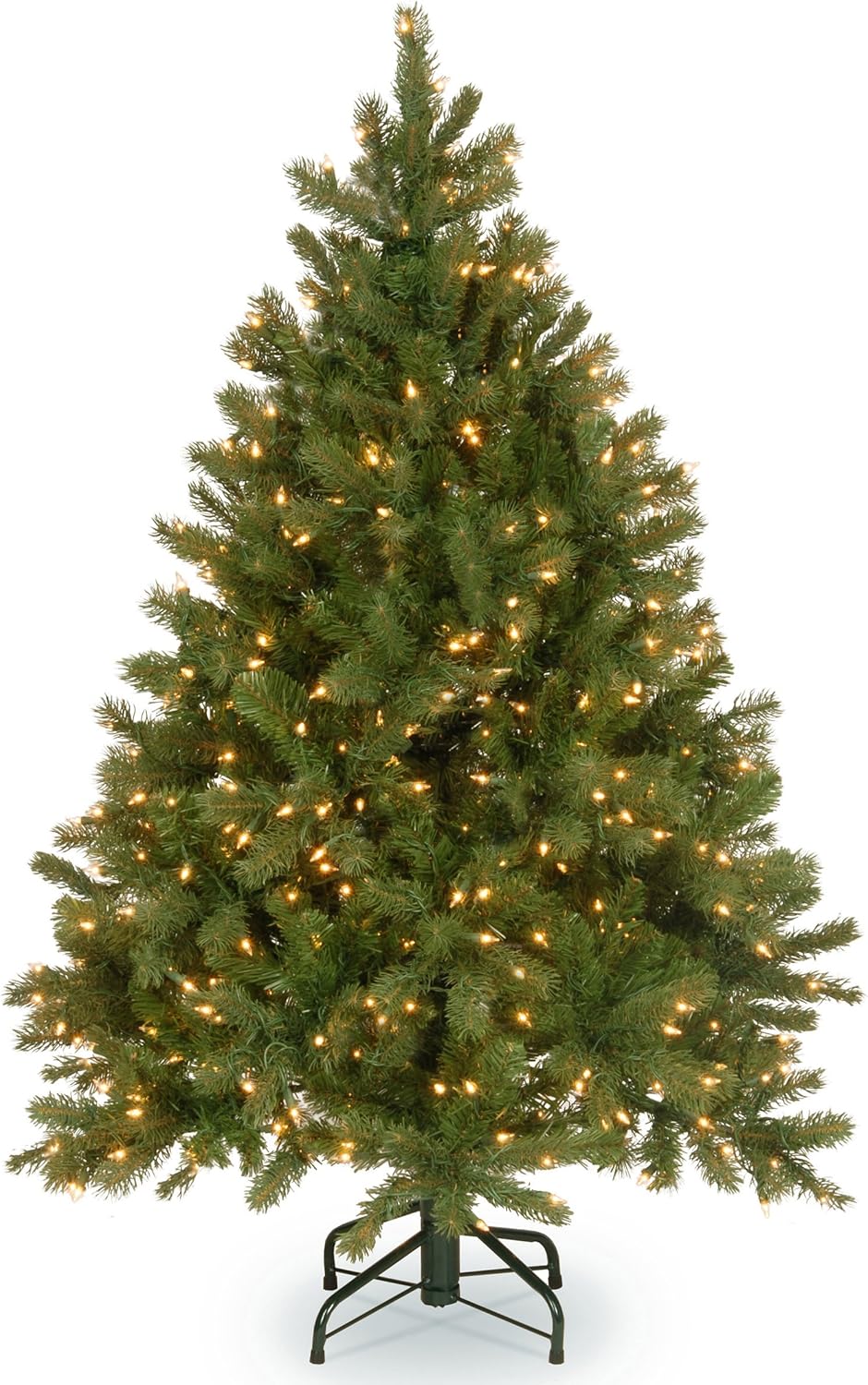 4.5ft Pre-Lit Downswept Douglas Fir Christmas Tree